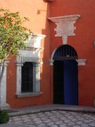 Arequipa, Casa de Moral, now museum, civil architecture of Indian baroque style