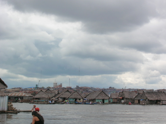 Iquitos, panoramic view of Belem